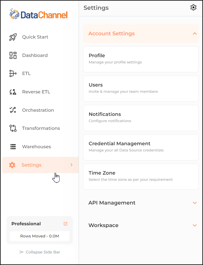 settings tab new