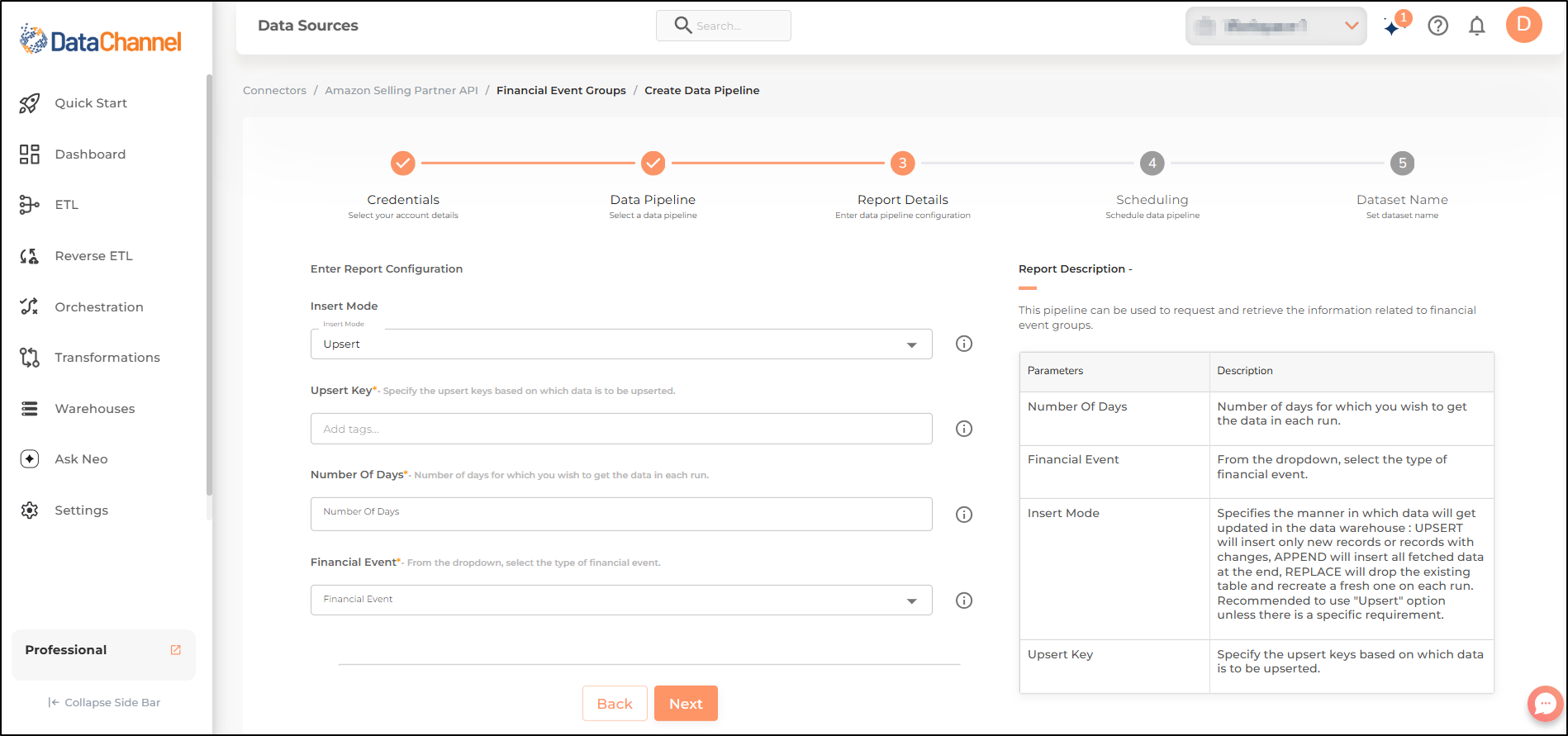 amazon sp api financial event groups config