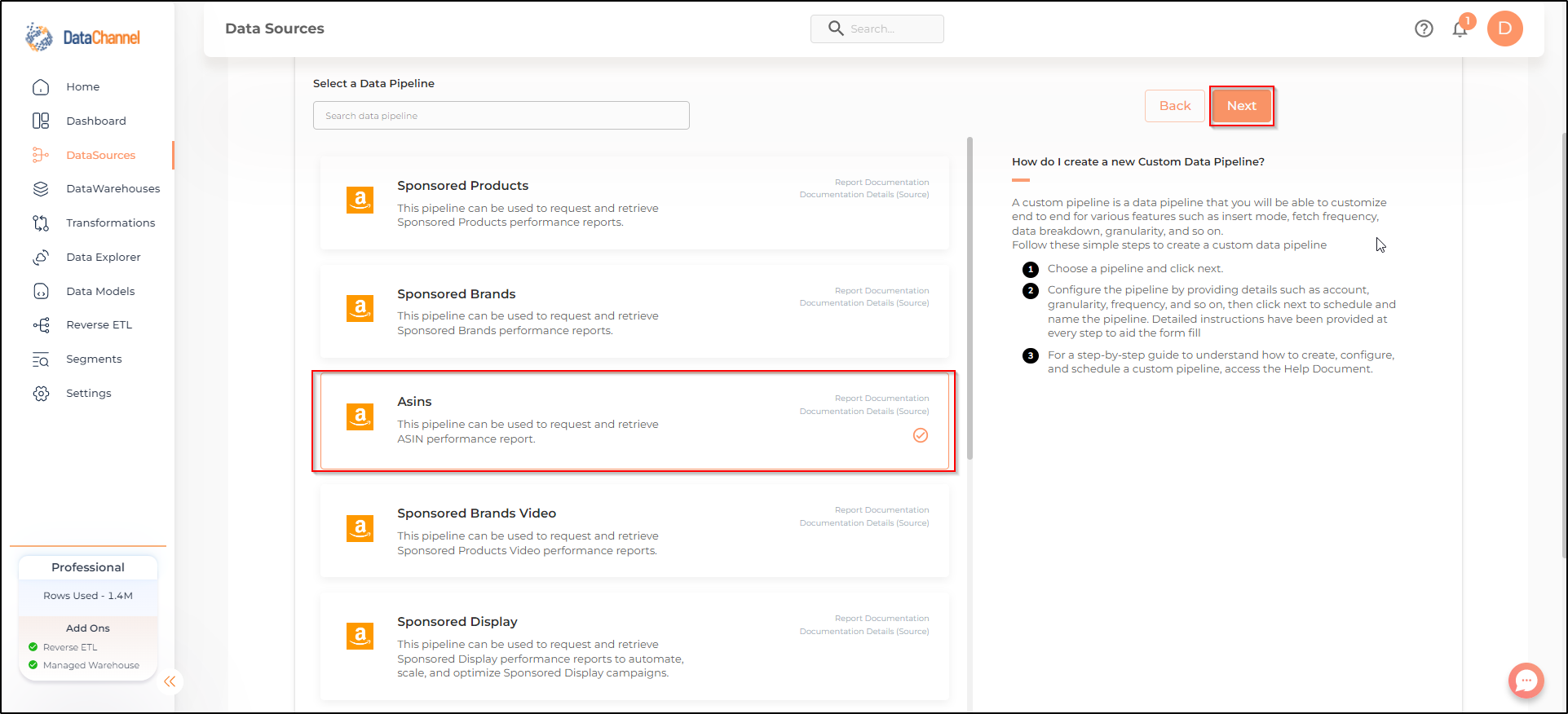 amazonads asins list