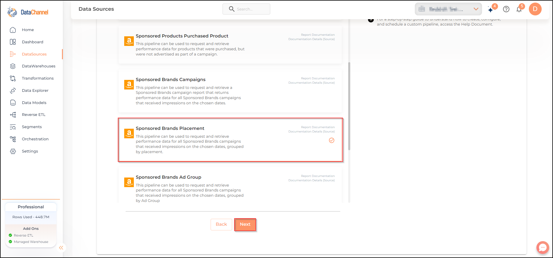 amazonads sponsored brands placement list