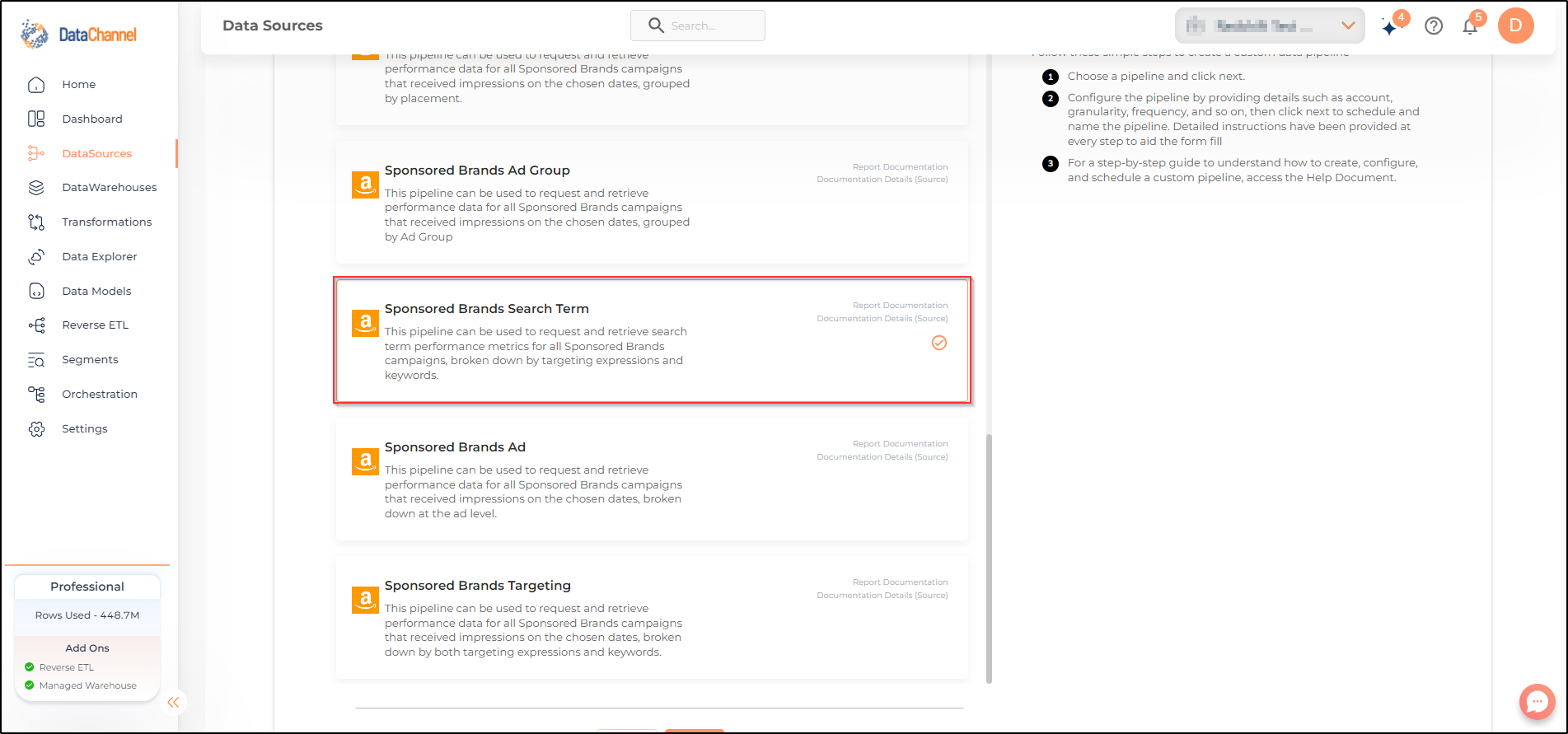 amazonads sponsored brands search term list