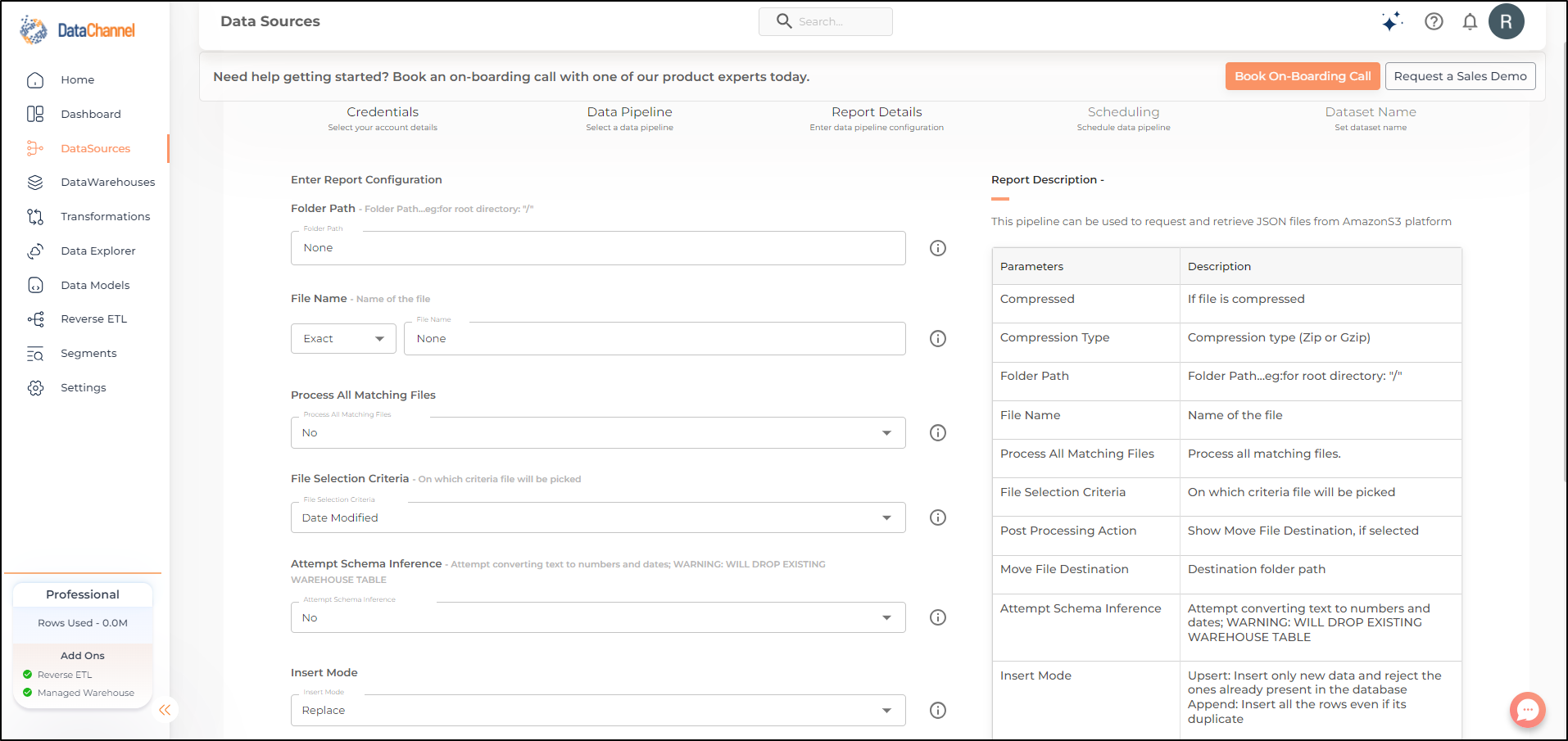 amazons3 json config 1