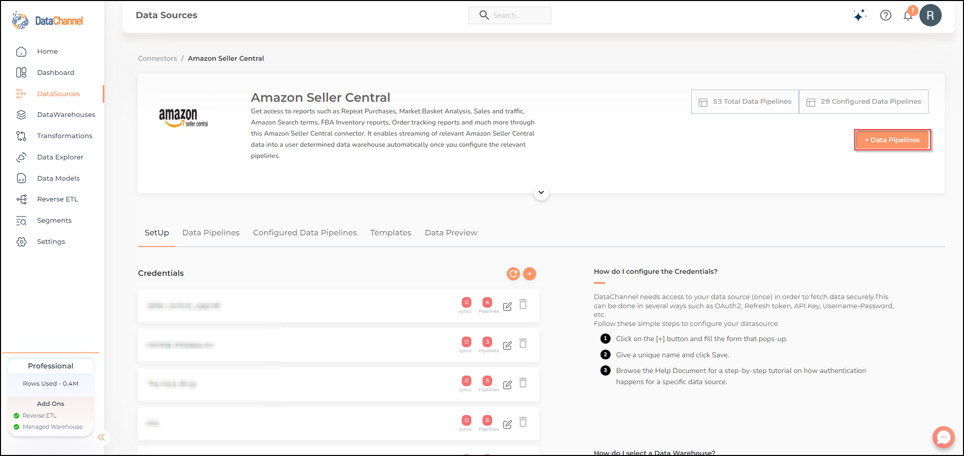 amazonsellercentral data source detail