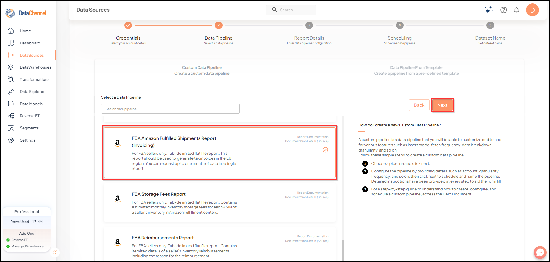 amazonsellercentral fba amazon fulfilled shipments report invoicing list