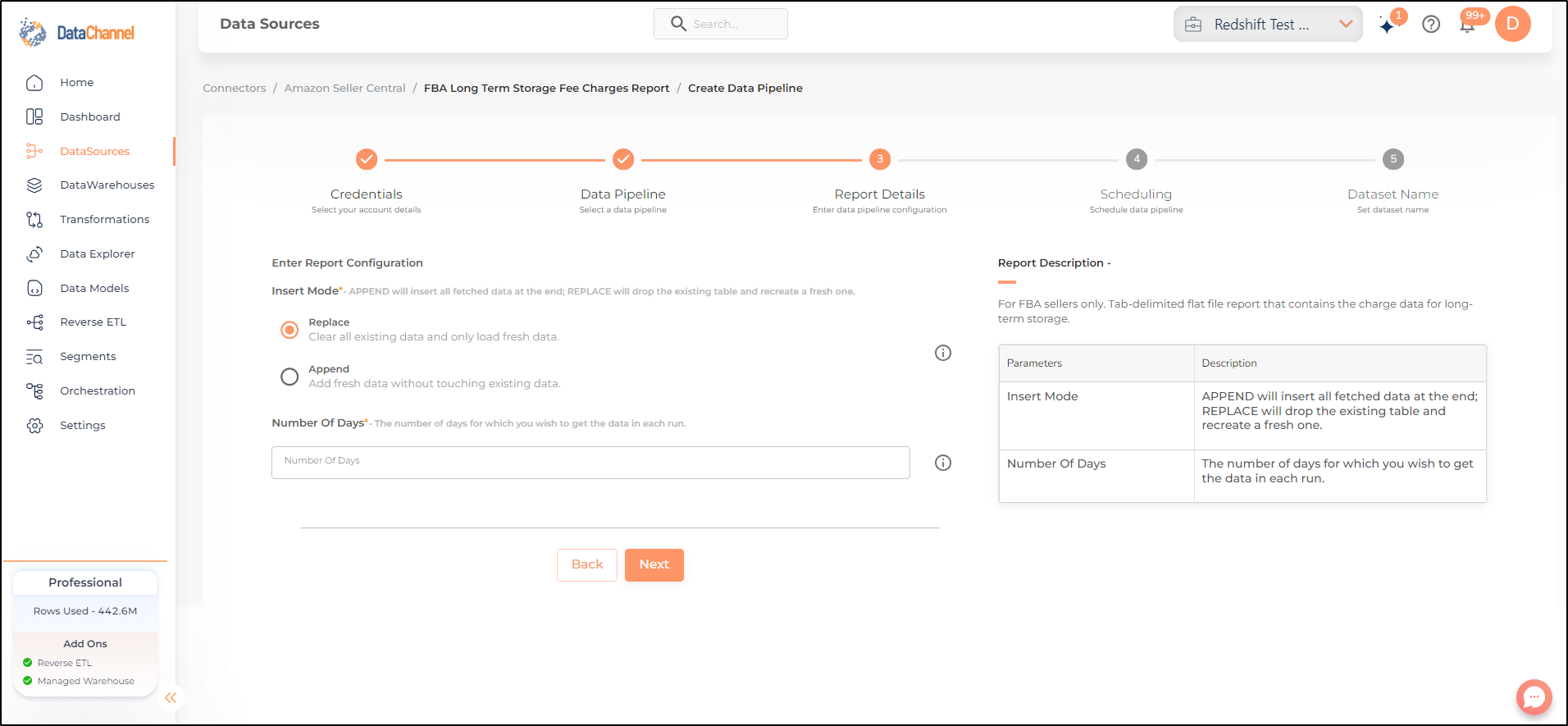 amazonsellercentral fba long term storage fee charges report config