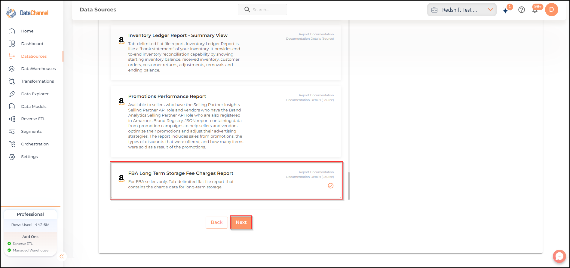 amazonsellercentral fba long term storage fee charges report list