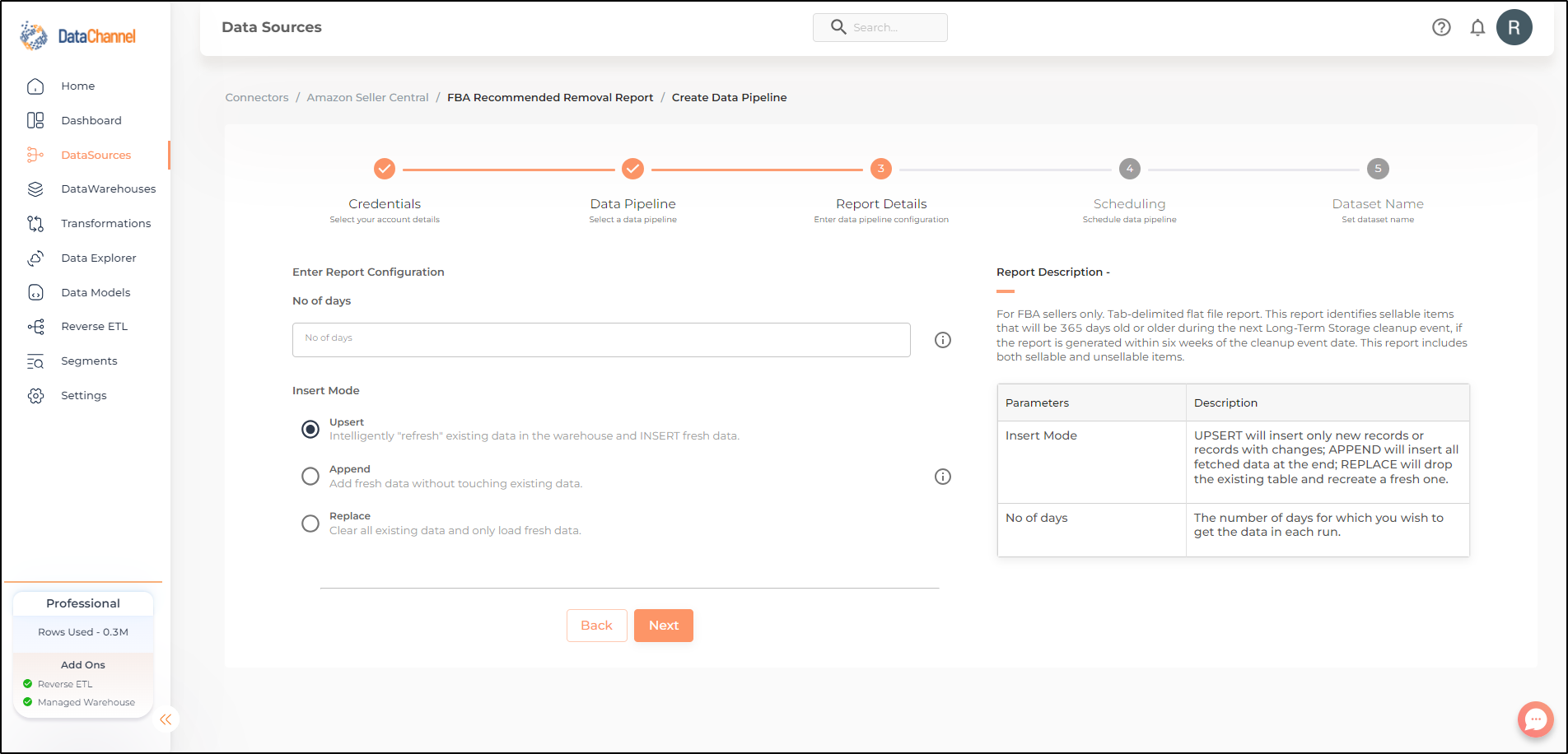 amazonsellercentral fba recommended removal report config