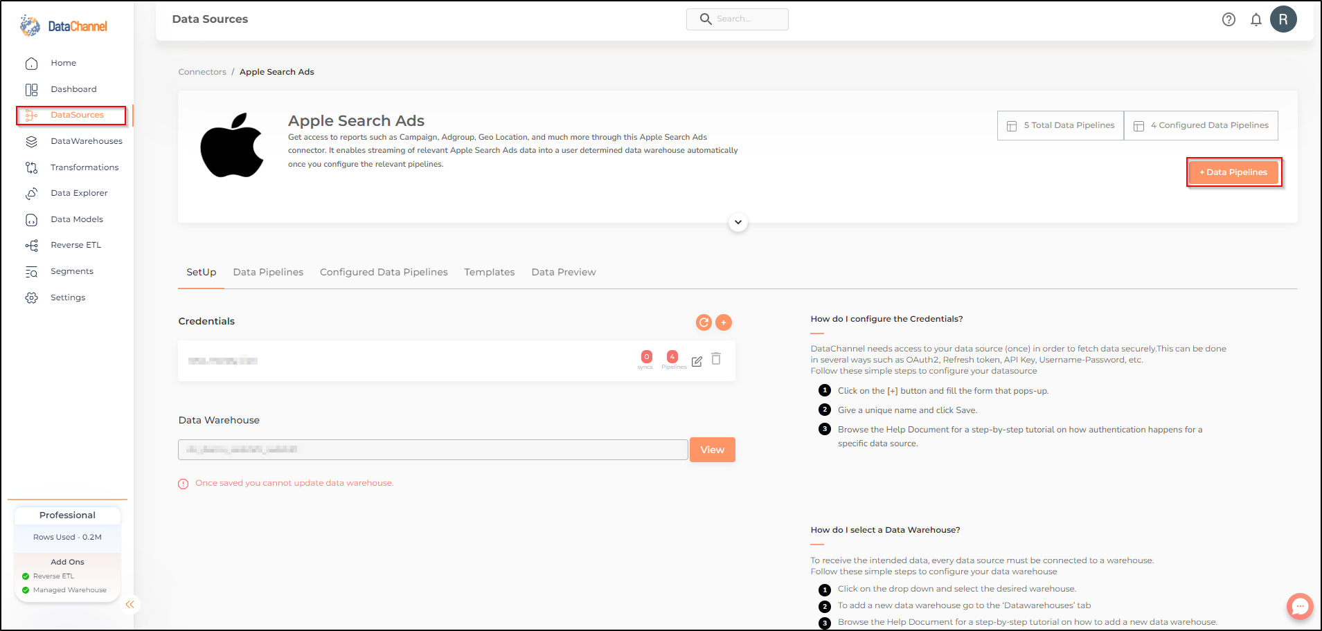 apple search ads data source detail