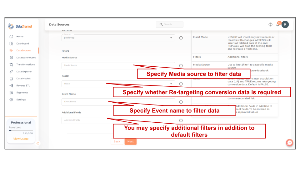 appsflyer attributed ad revenue config two