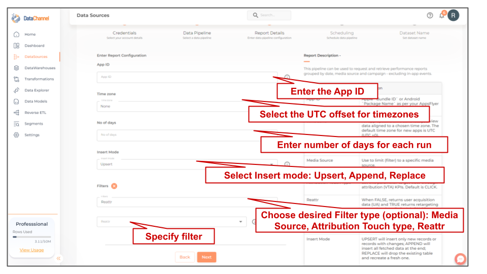 appsflyer daily config