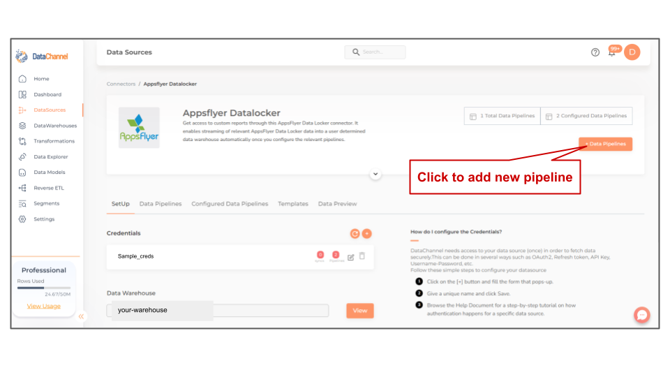 appsflyer datalocker data source detail
