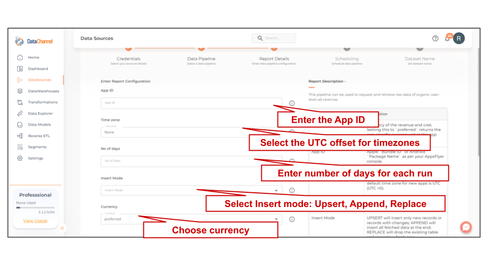 appsflyer organic ad revenue config one