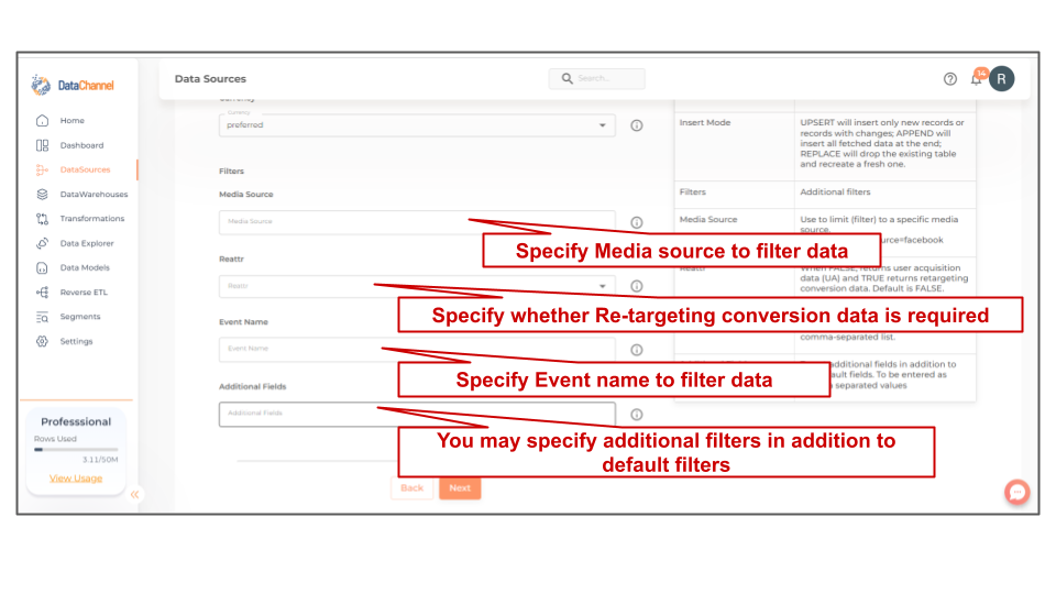 appsflyer organic ad revenue config two