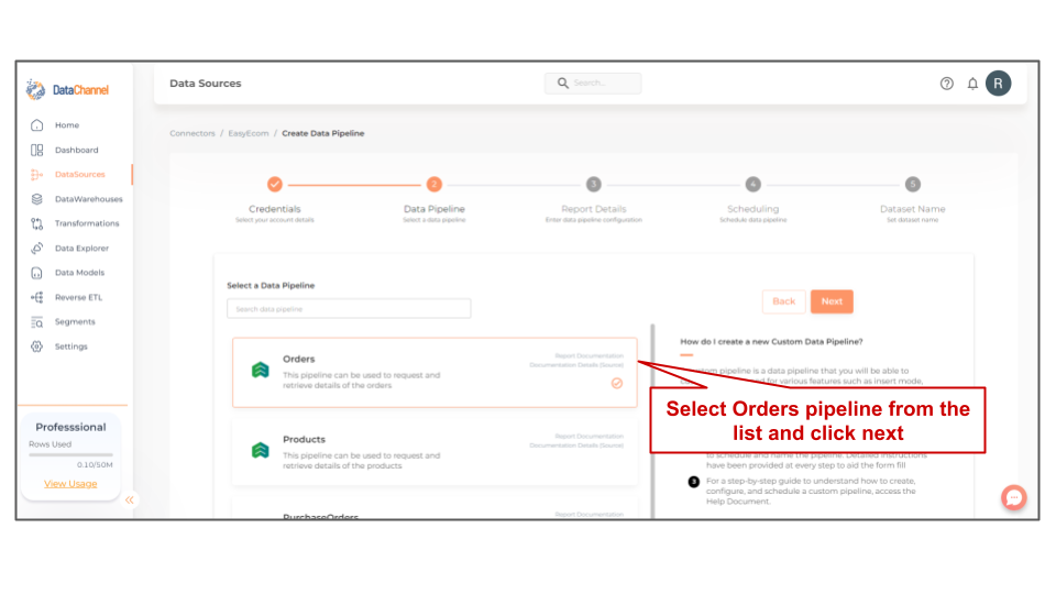 easyecom orders list