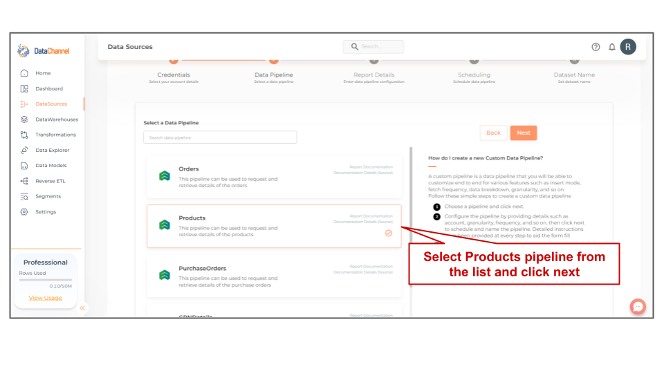 easyecom products list
