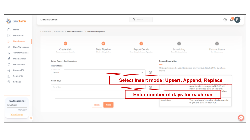 easyecom purchase orders config