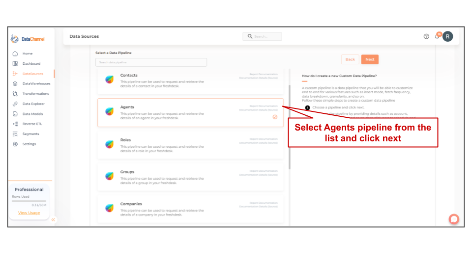 freshdesk agents list