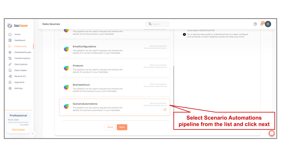 freshdesk scenario automations list