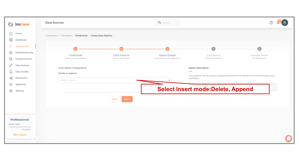 freshdesk time entries config
