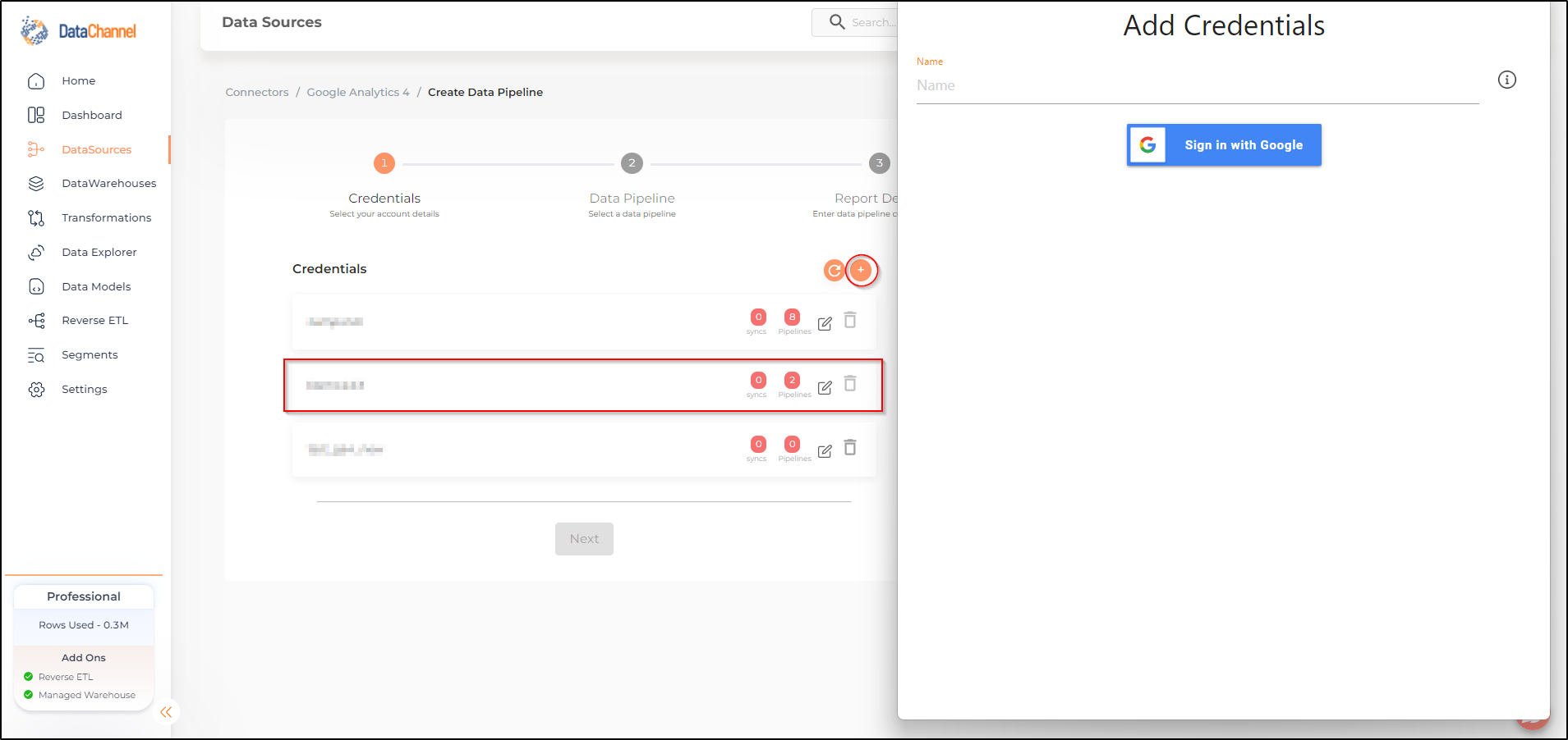 googleanalytics4 new creds