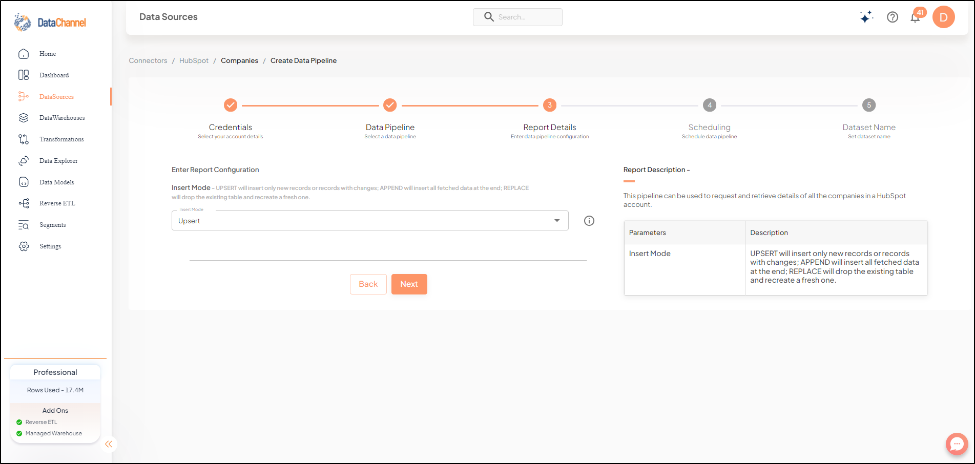 hubspot companies config