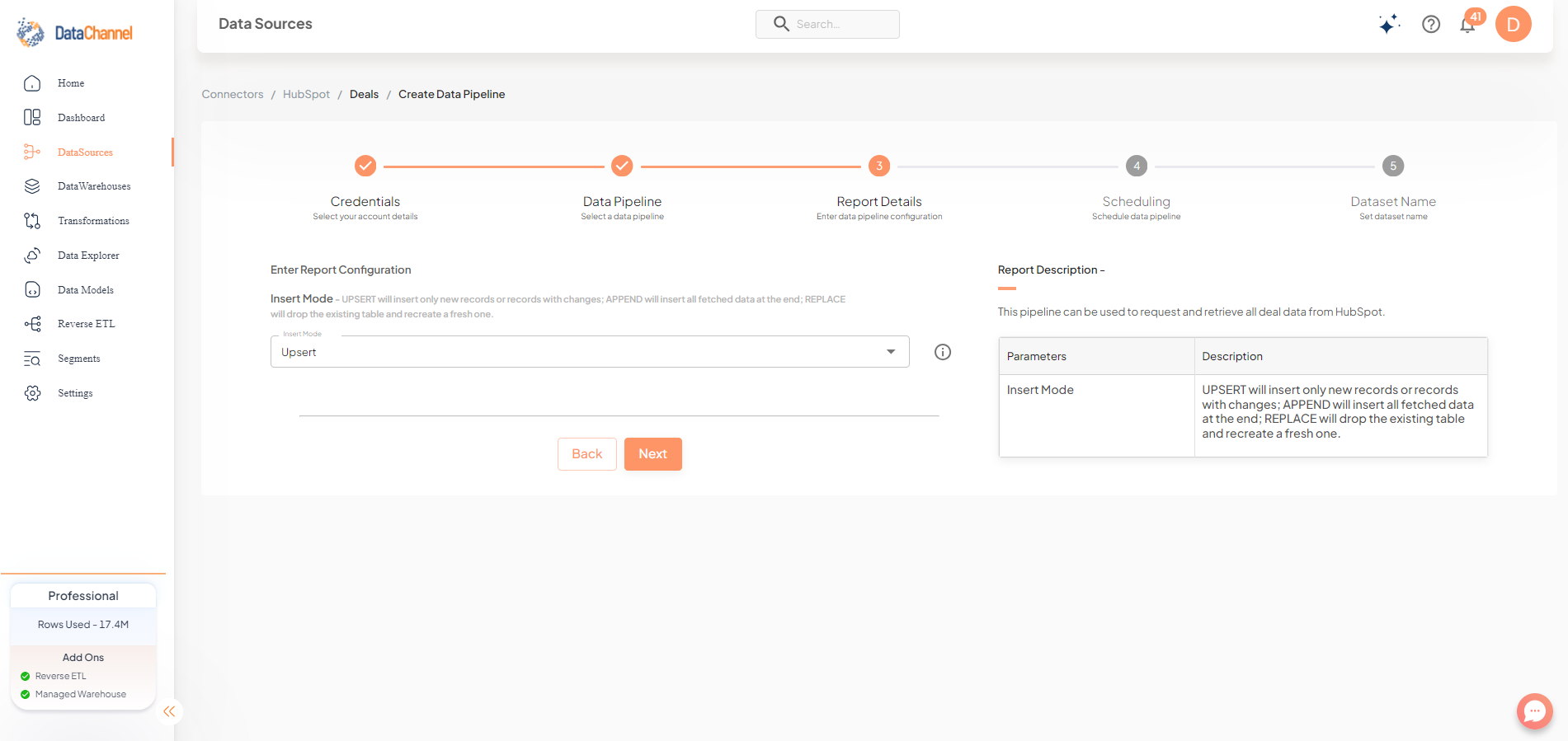 hubspot deals config