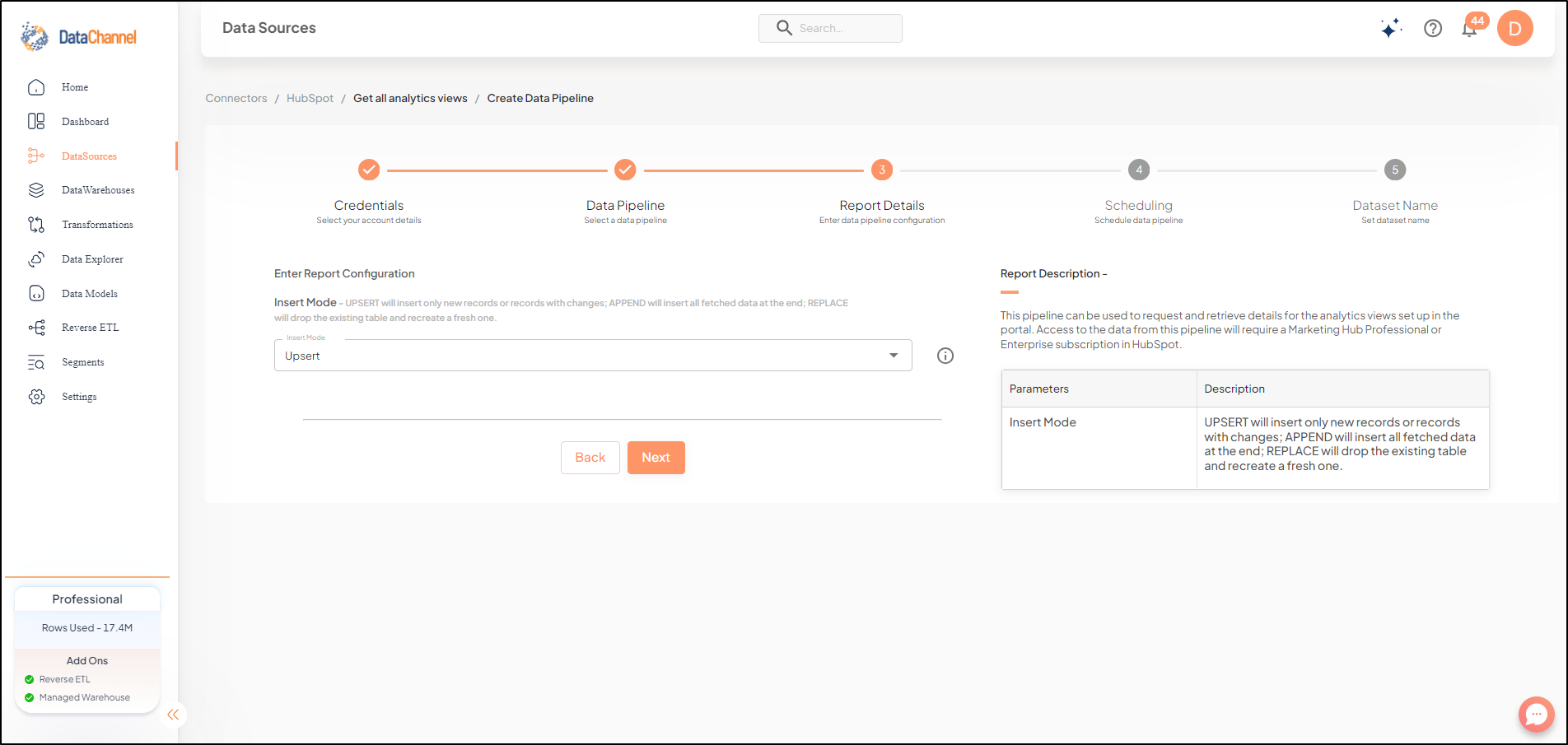 hubspot get all analytics views config
