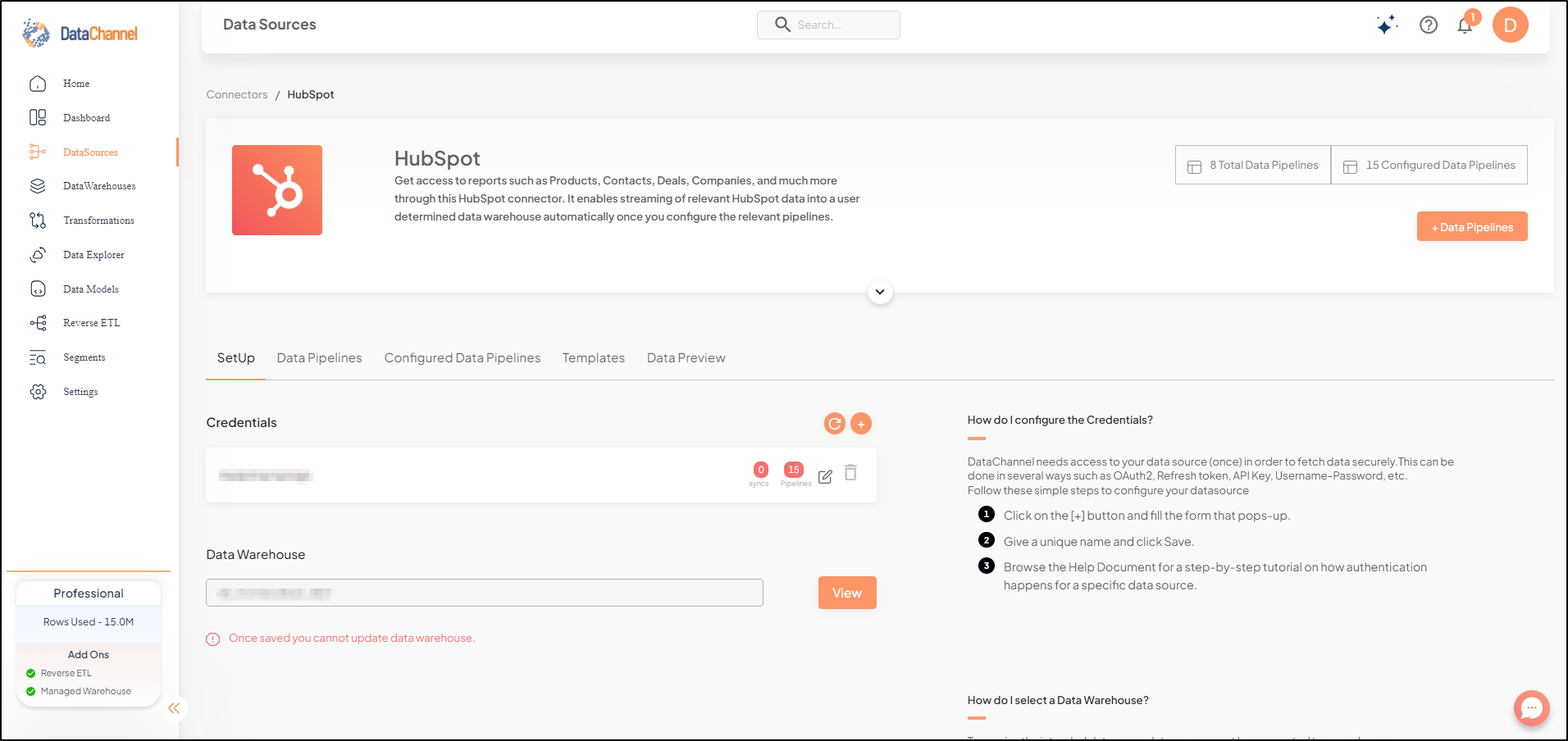 hubspot screen