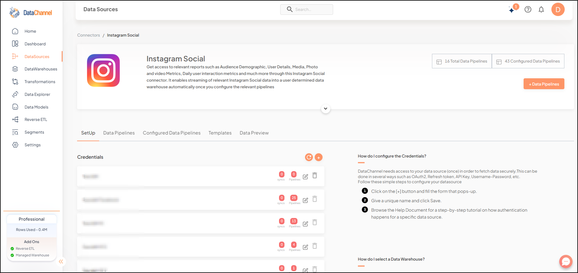 instagram social screen