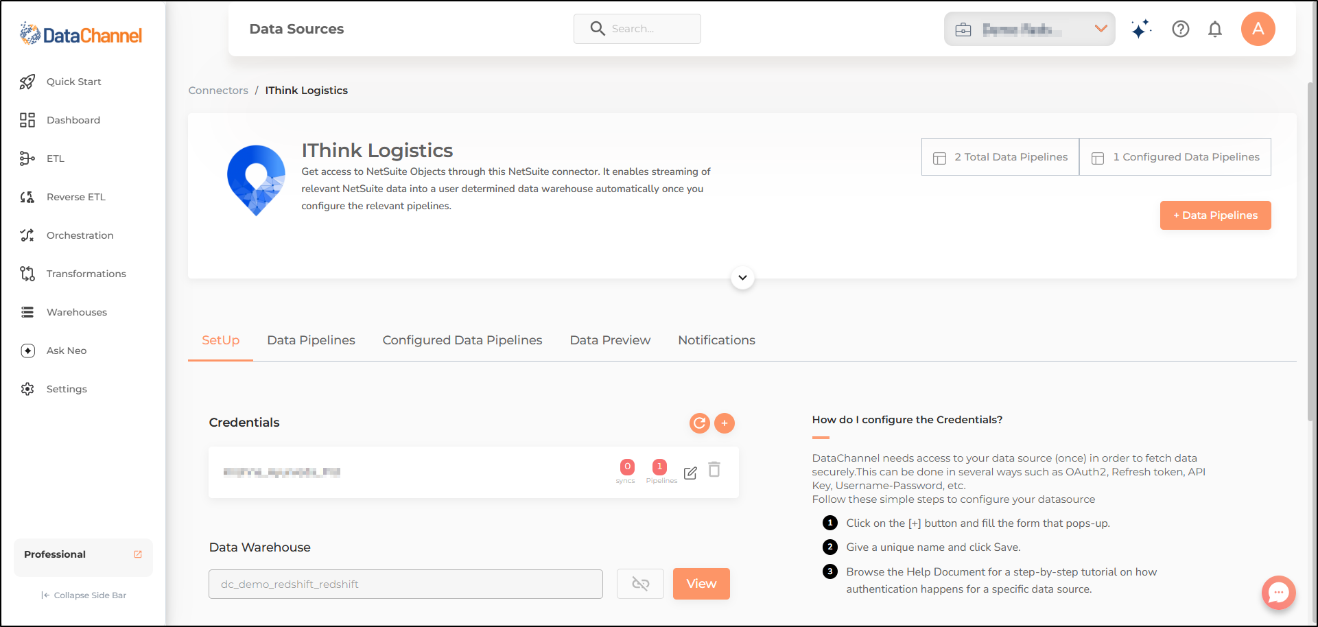 ithink logistics screen