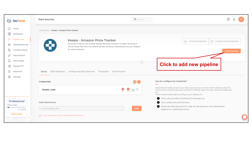 keepa data source detail