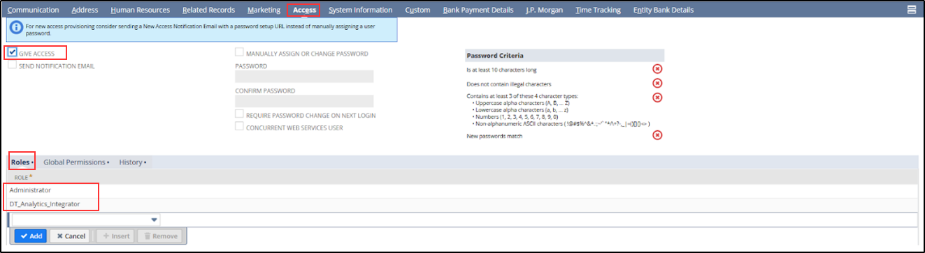 netsuite analytics pre setup 5