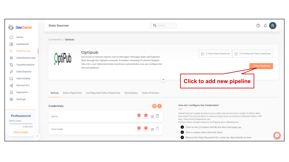 optipub data source detail
