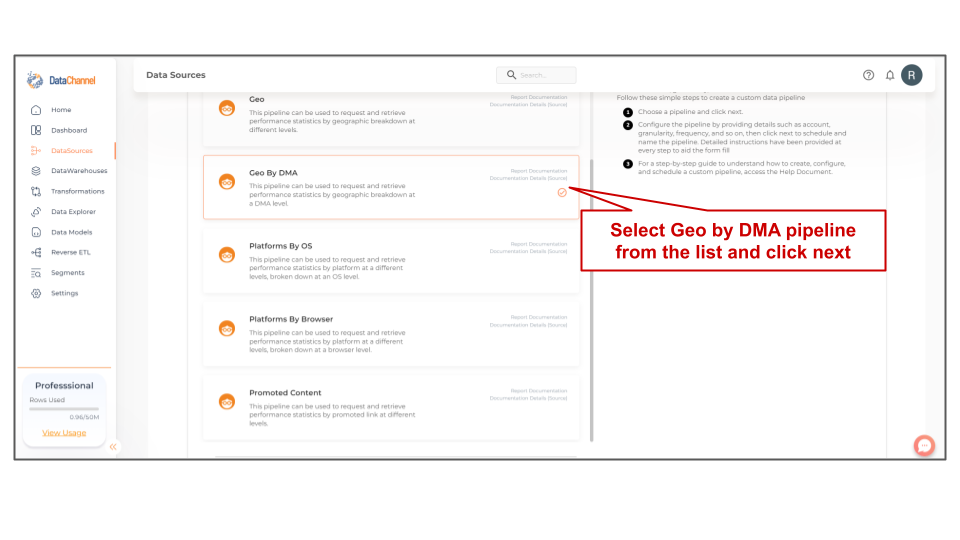 outbrain geo by dma list
