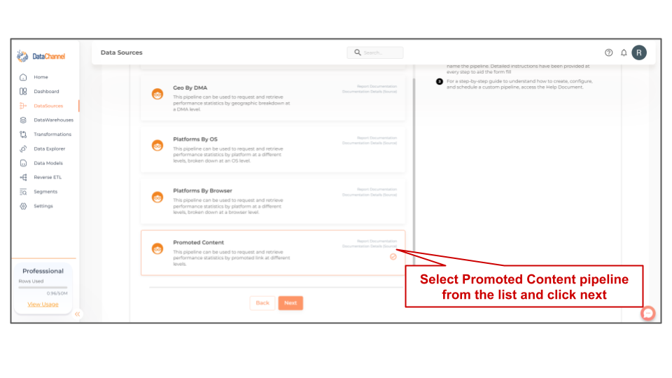outbrain promoted content list