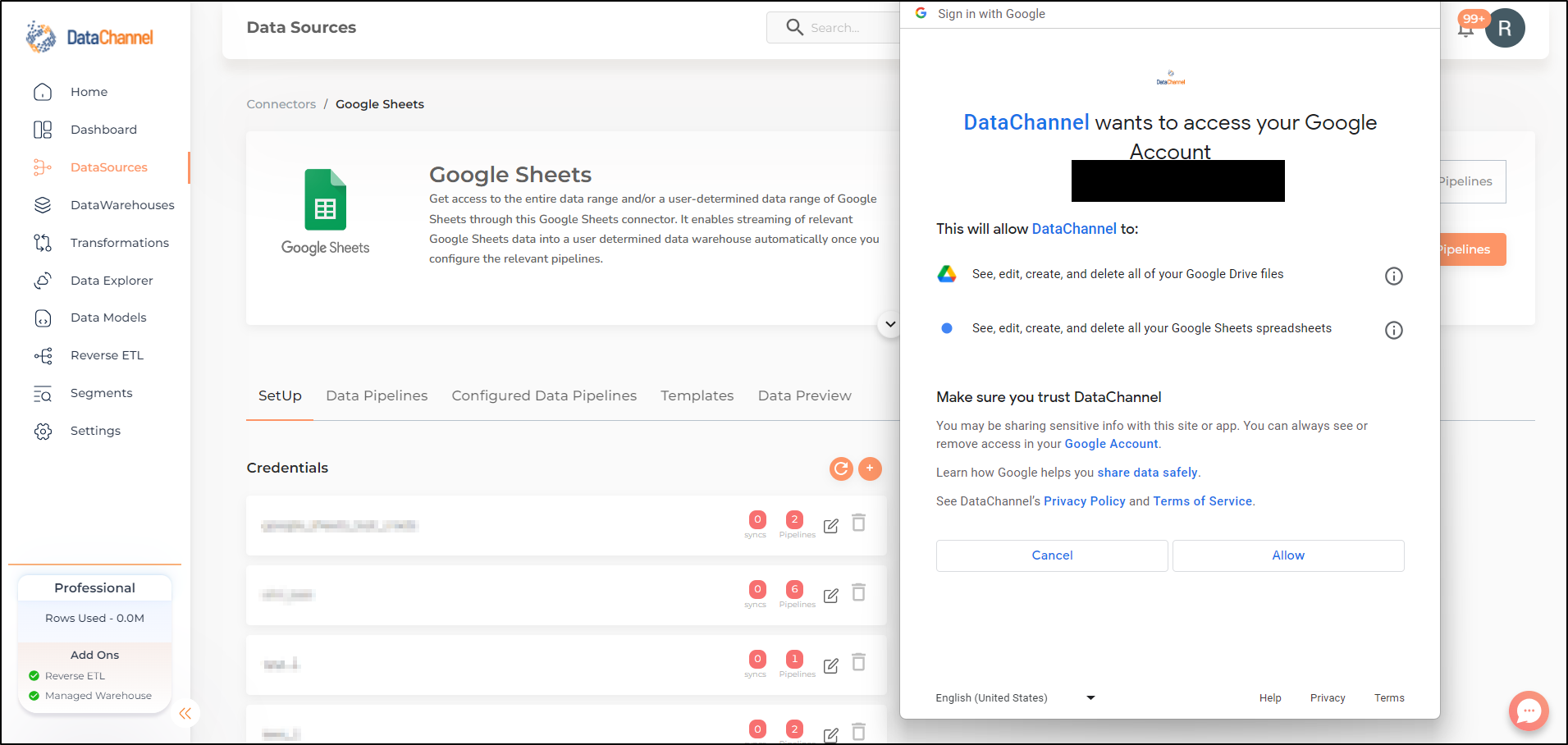 pipeline creds oauth 3