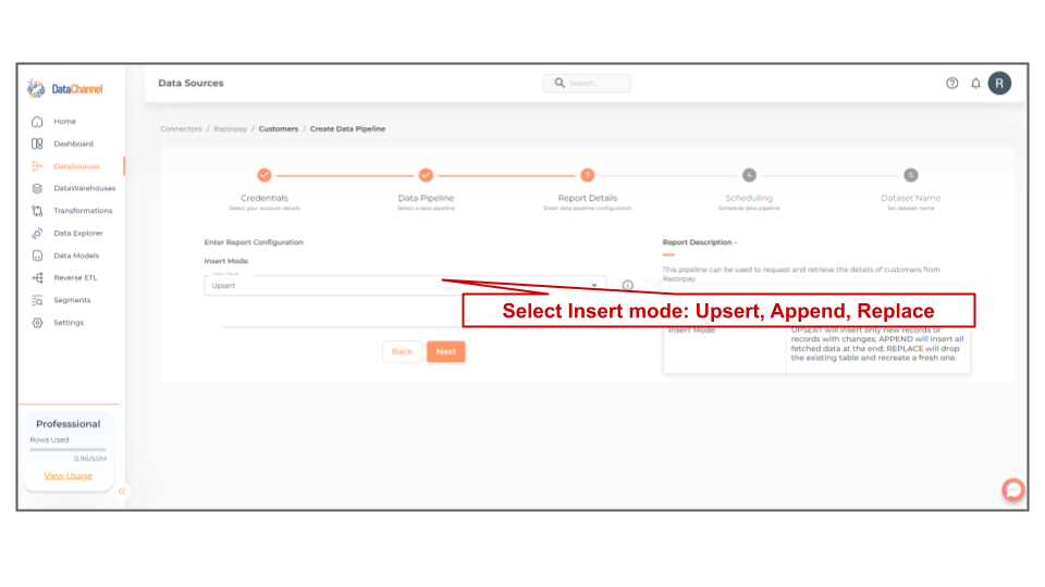razorpay customers config
