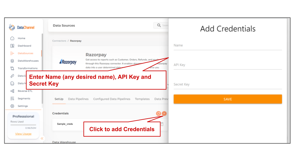 razorpay new creds