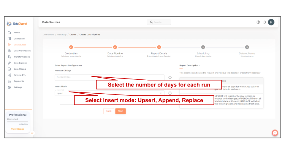 razorpay orders config