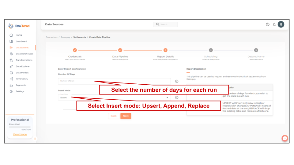 razorpay settlements config