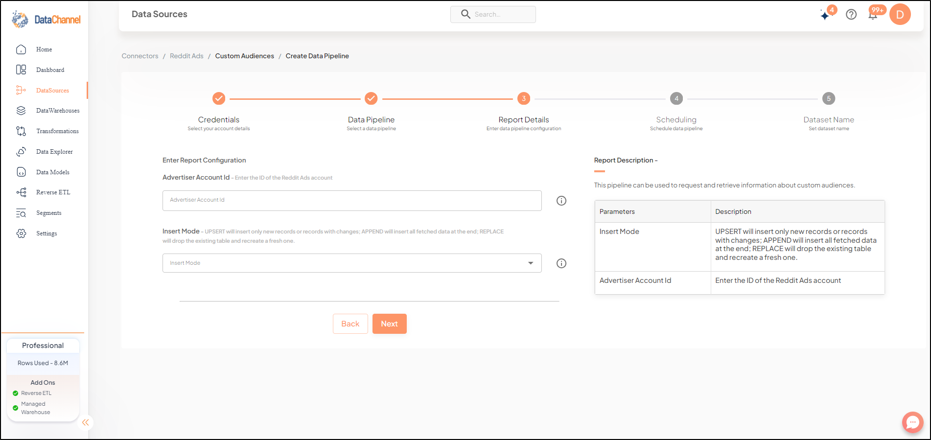 reddit ads custom audiences config