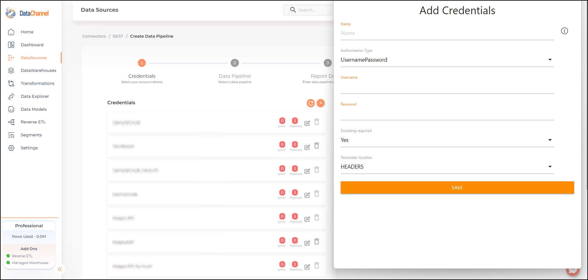 rest credentials basicauth