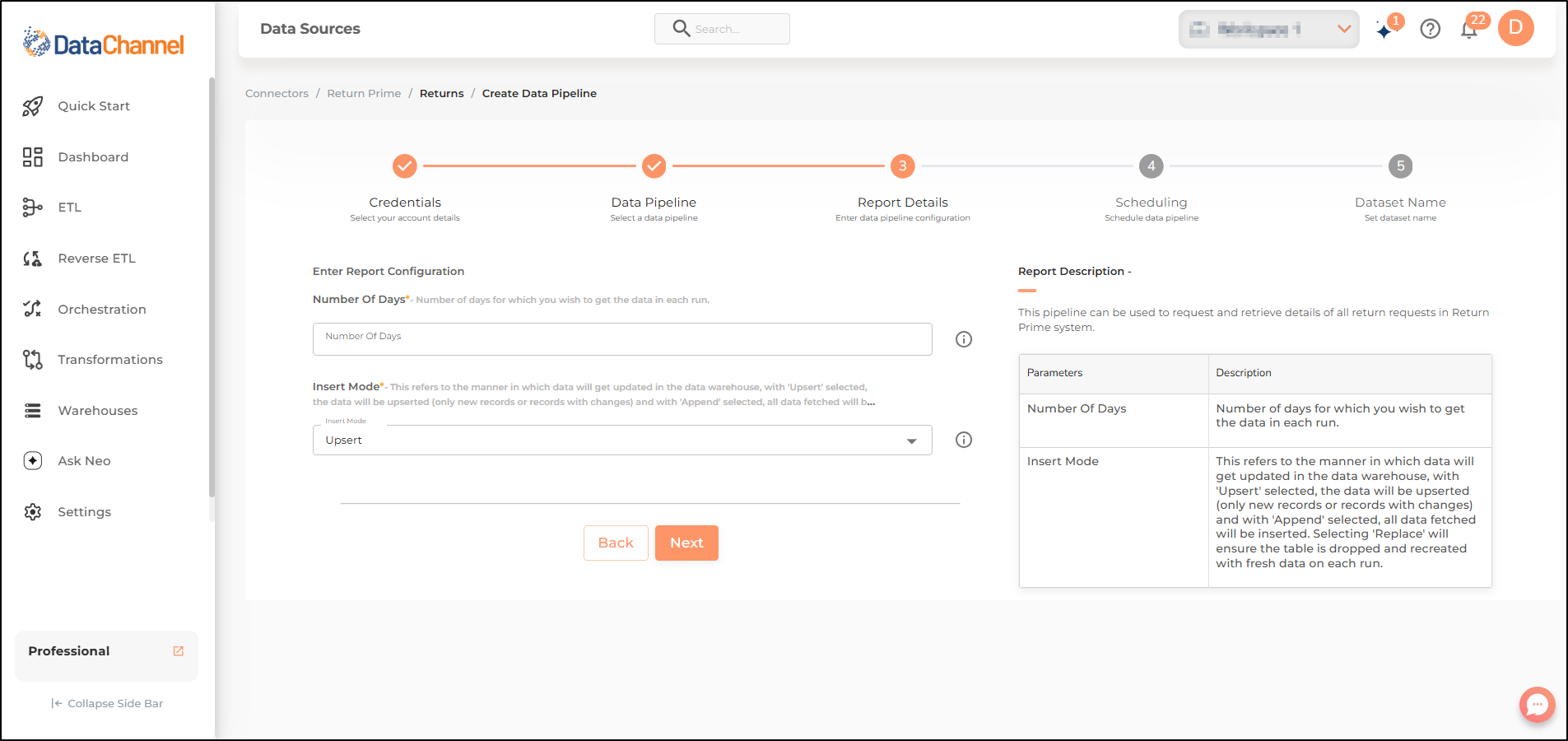 return prime returns config