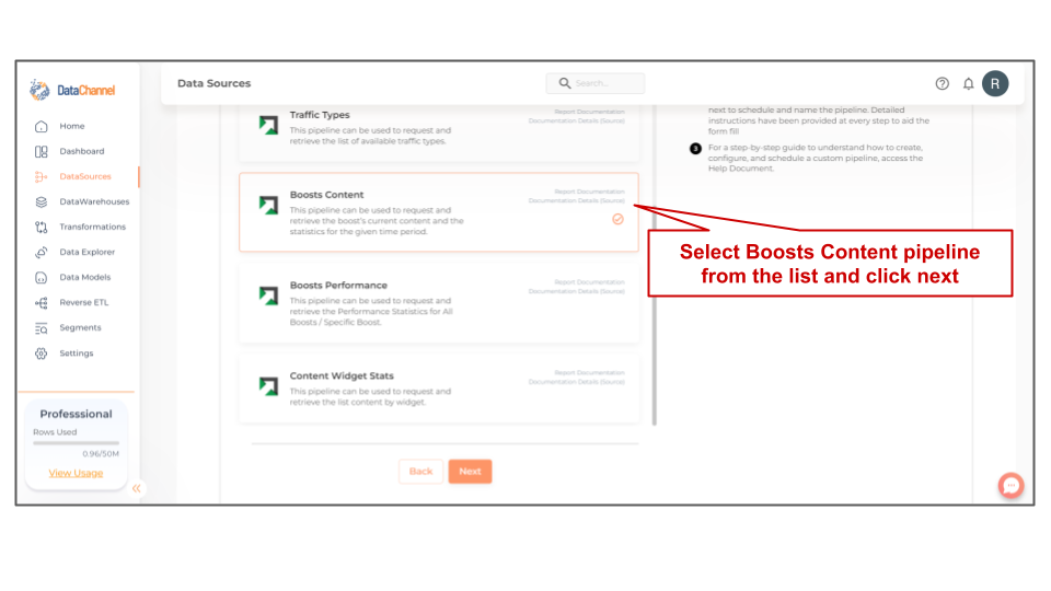 revcontent boosts content list