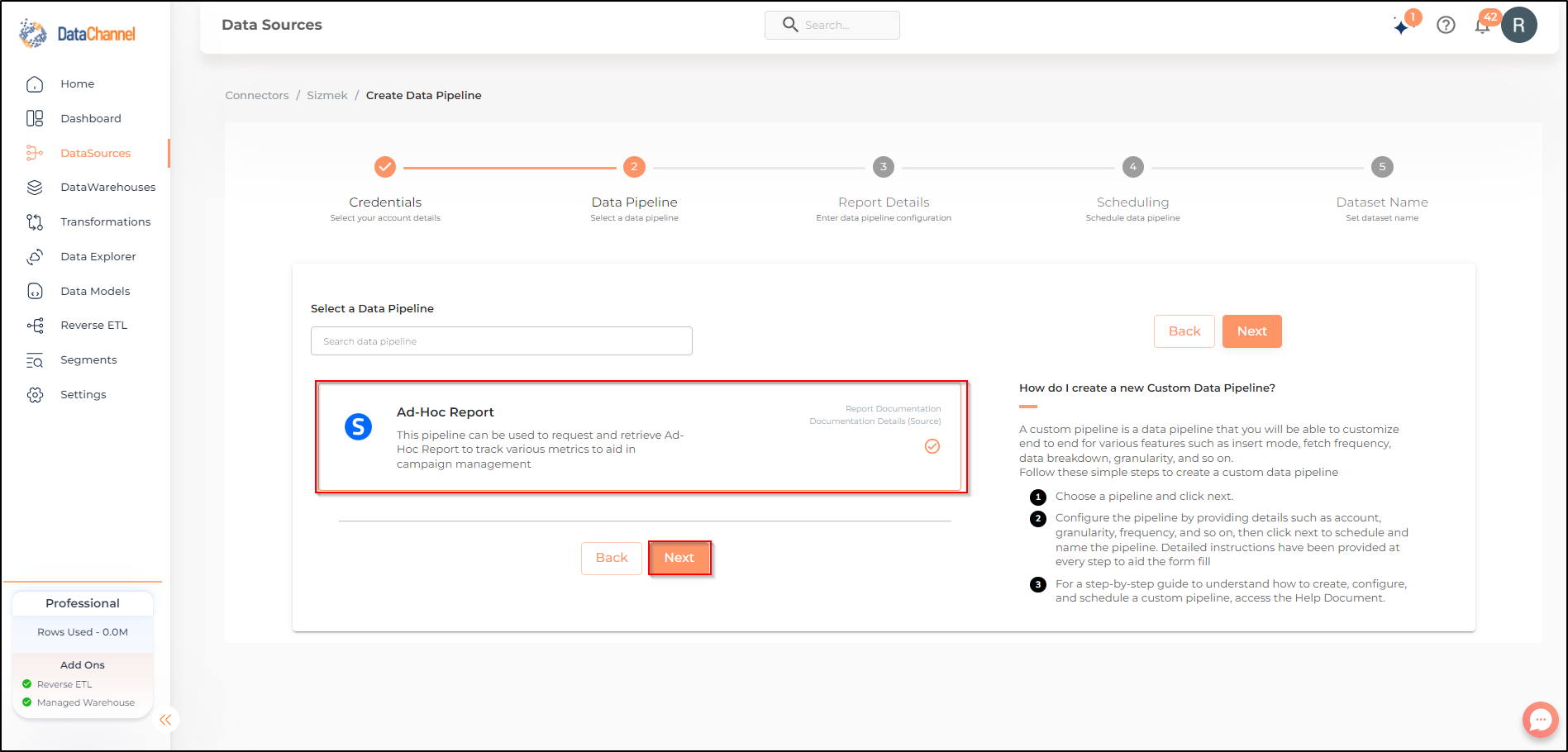 sizmek adhoc report detail