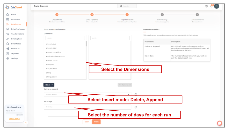 stripe invoices config
