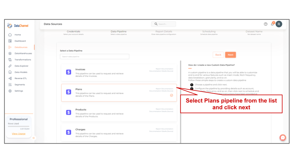 stripe plans list