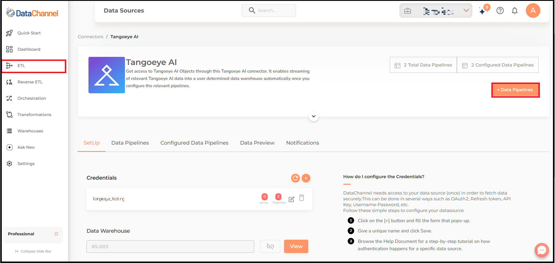 tangoeye ai data source detail