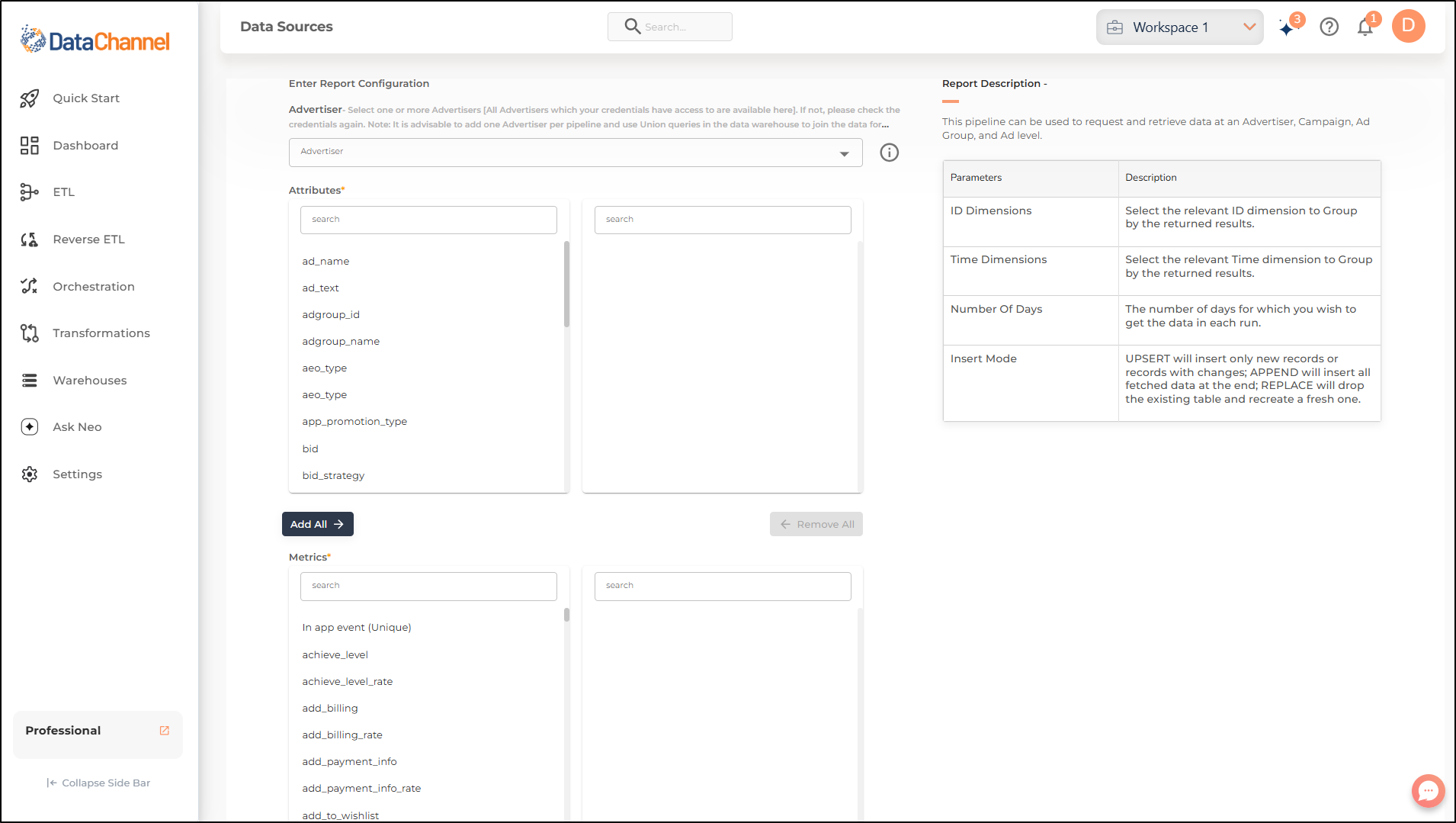 tiktok ads auction ads basic config 1