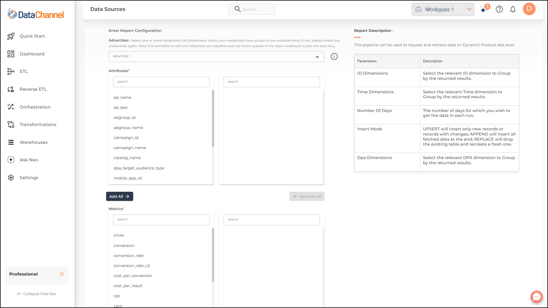 tiktok ads auction ads catalog config 1